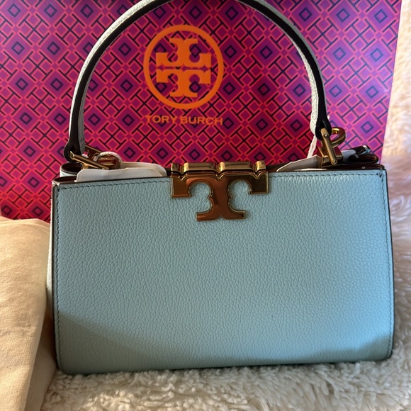 Used once TB Eleanor Pebbled Mini Satchel - Picture 2 of 7